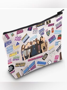 Brooklyn 99 Cosmetic Bag Jake & Amy & Schmidt & Gina & Holt Fans